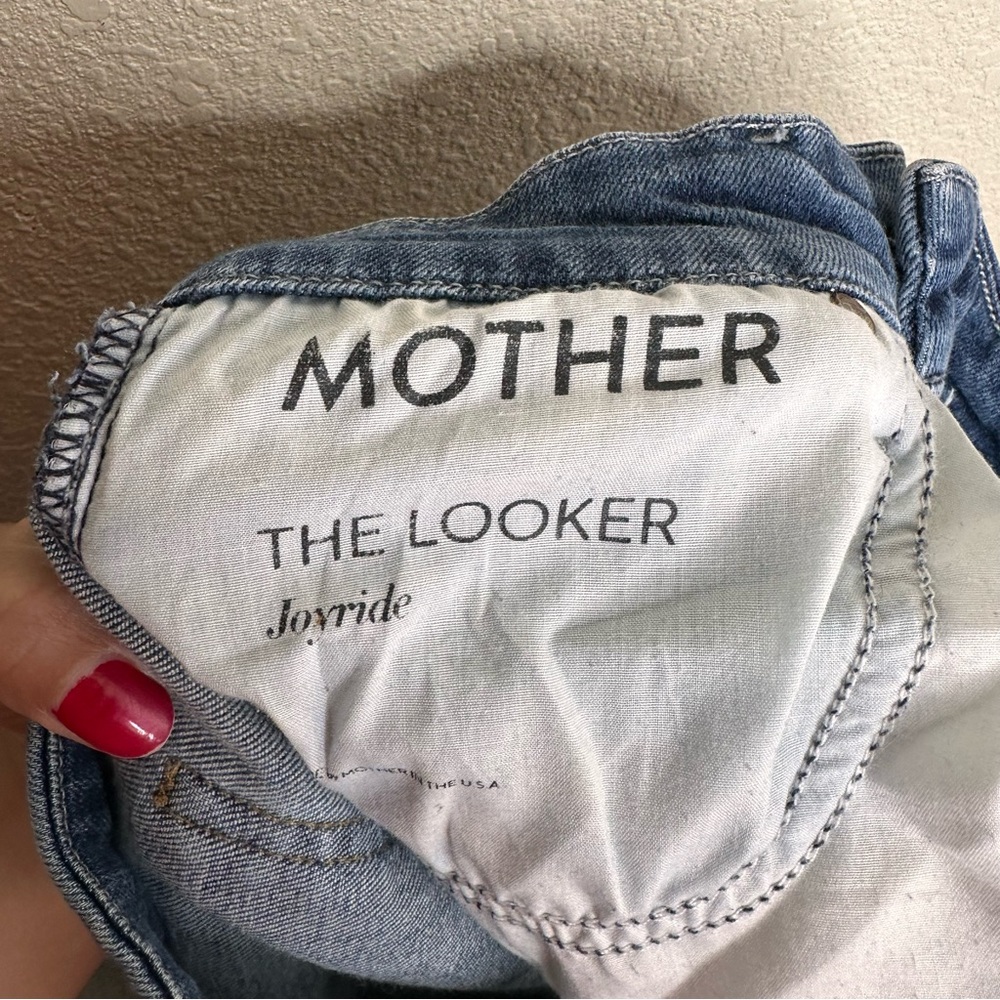 MOTHER The Looker “Joyride” Jeans in Medium Wash 27 - Picture 7 of 8